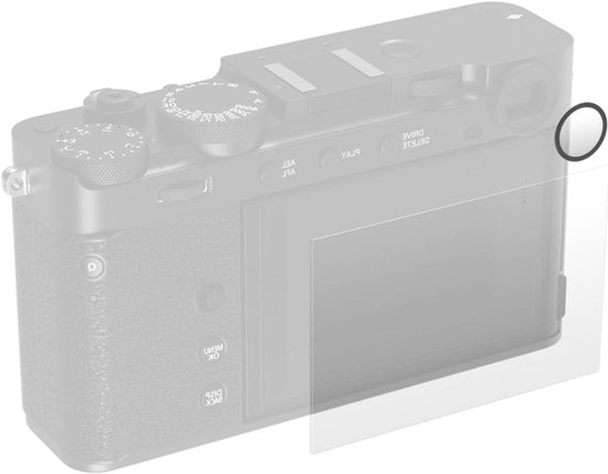 Scherm- en zoekerbescherming voor Fujifilm X-E5 - Anti-vingerafdruk, Stofbestendig, Gehard glas, Schermbescherming en Duurzaamheid