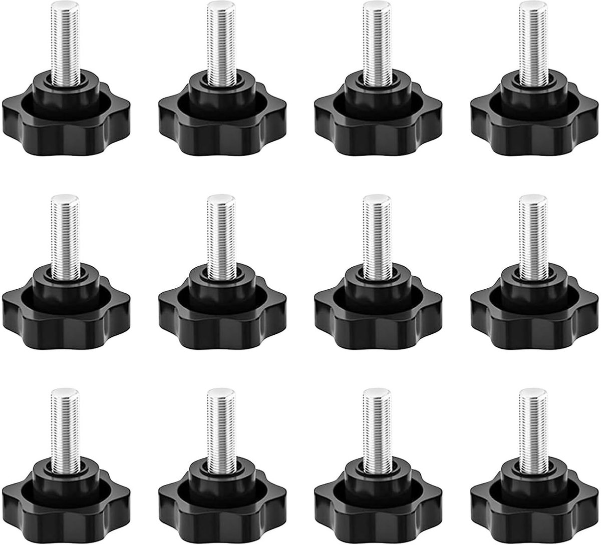 M8 Sterk Grip Schroeven en Handgrepen voor Mechanische Toepassingen en Meubels, Verpakking van 12 Stuks