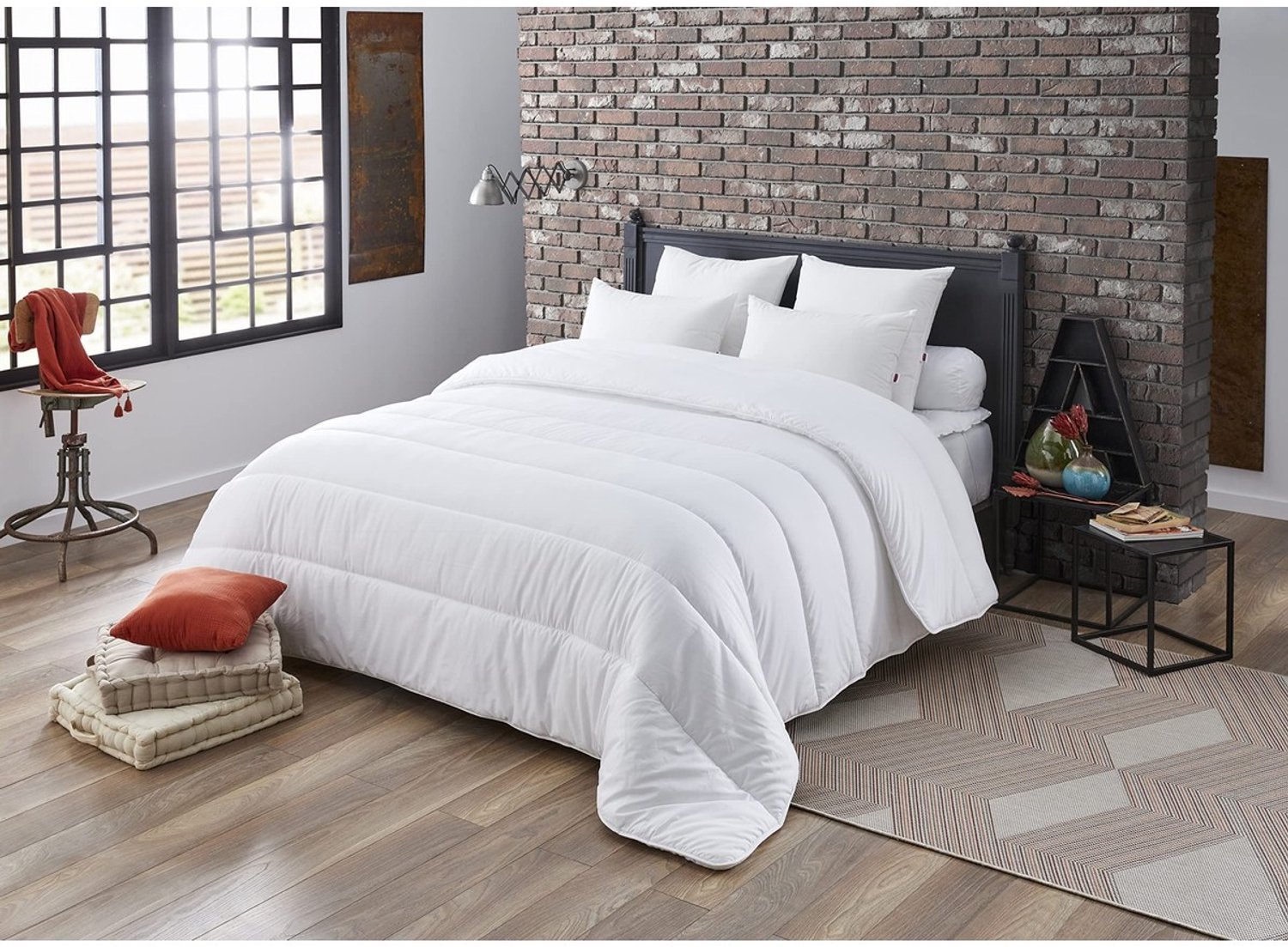 Duraxl Dekbed - Mijtdicht - Wit - 240 x 220 cm