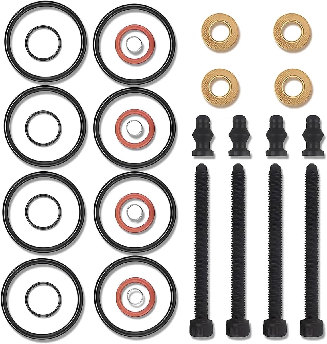 4 stuks pompmondstuk afdichtingsset 1.9 2.0 tdi 1417010997 voor VW ARL ASZ
