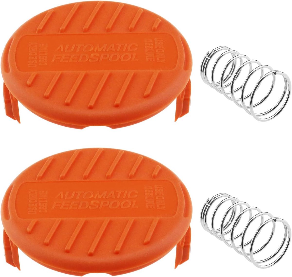 Store 2 stuks trimmerspoel dop RC-100-P compatibel met Black & Decker GL530 GL550 GL560 GL570 GL580 GH900 GH600 GH400 GH500 GH610 GH912 trimmer spoel cover