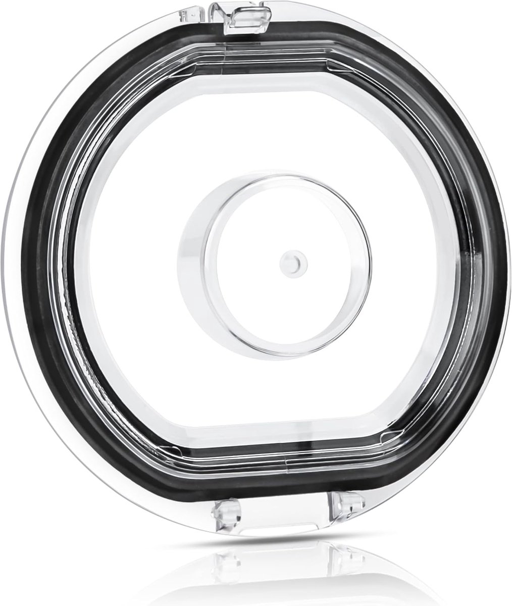 stofreservoirafdekking voor Dyson V7 V8 stofzuigerafdichtdeksel met afdichtring voor Dyson SV10 SV11 transparant