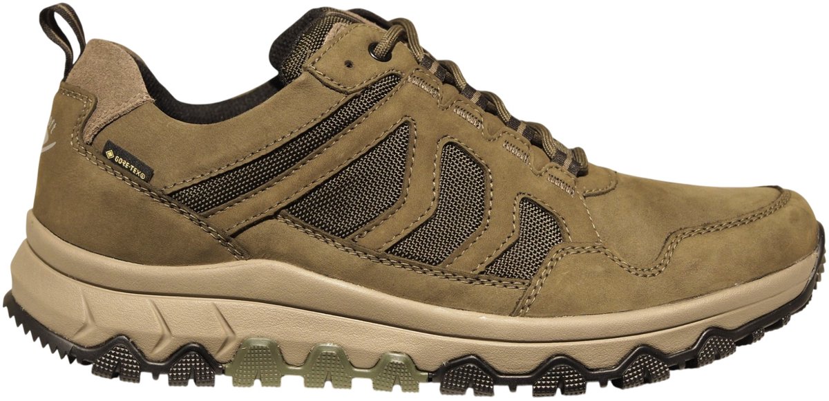 Gabor Rollingsoft groene nubuck heren sneakers