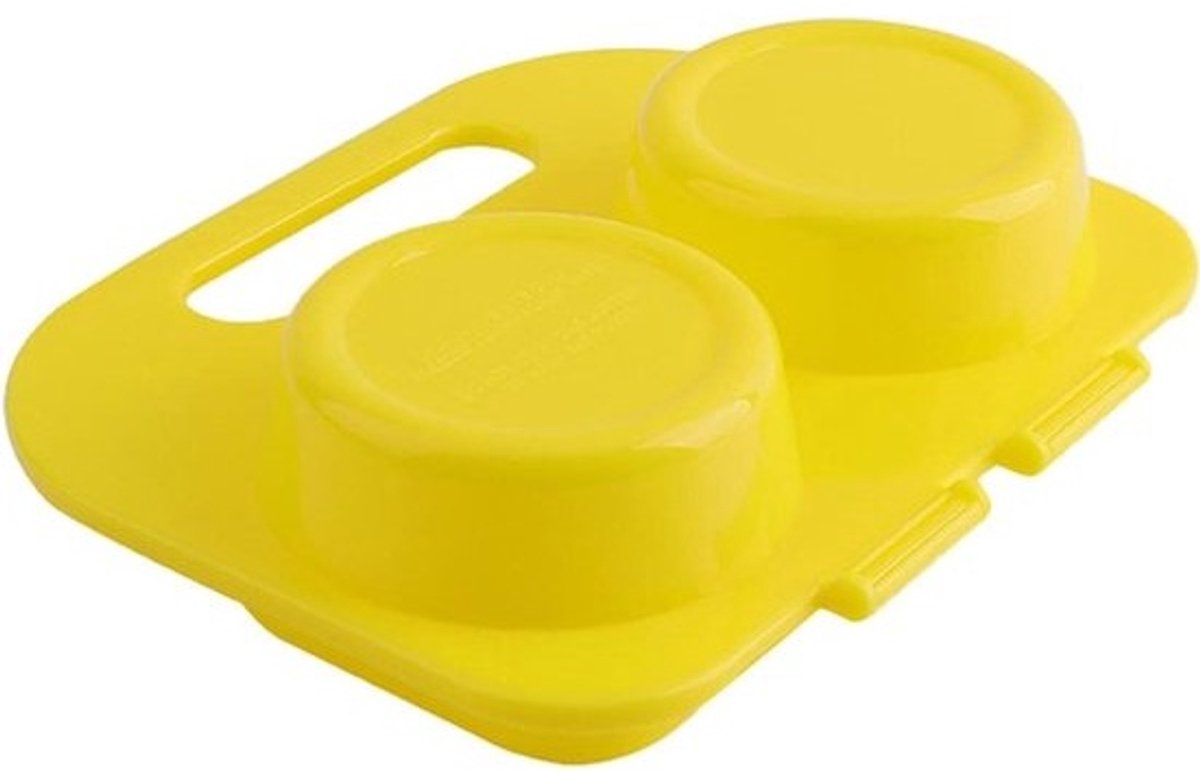 Magnetron Omelet Maker - Siliconen Eivorm - Snel Ontbijt Maken - Hoogwaardig Siliconen - 19 x 16 x 8 cm