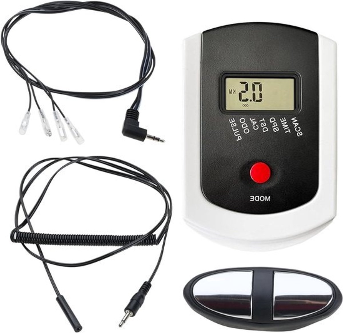 Hartslagmeter Snelheidsmeter - Fietscomputer Monitor - Sport Training - Realtime Gegevensoverdracht - 164 x 108 mm - Meerkleurig