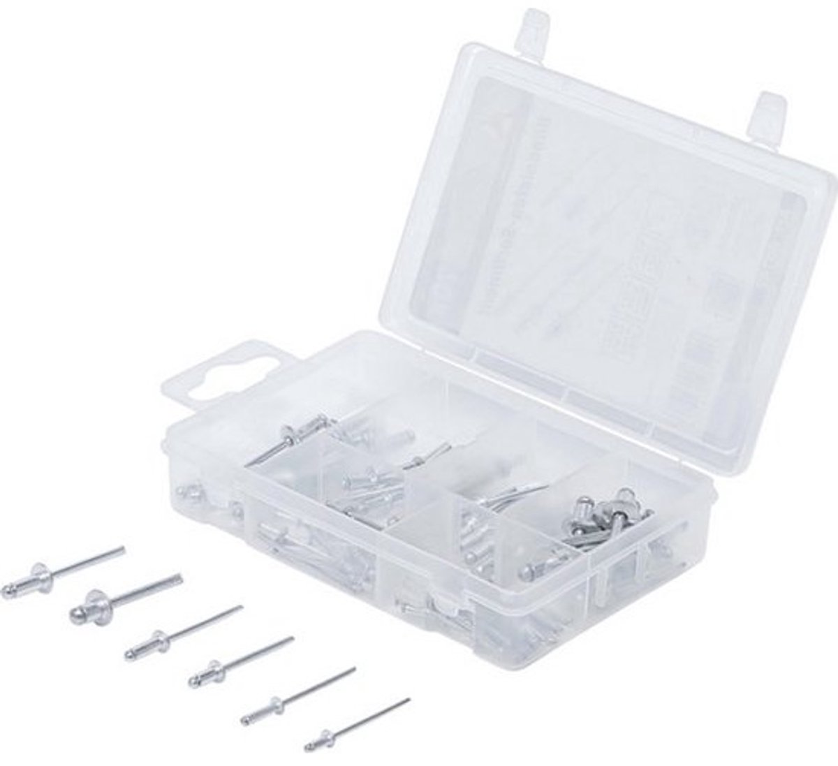 Popnagel Assortiment Set 70-Delig - Verschillende Diameters