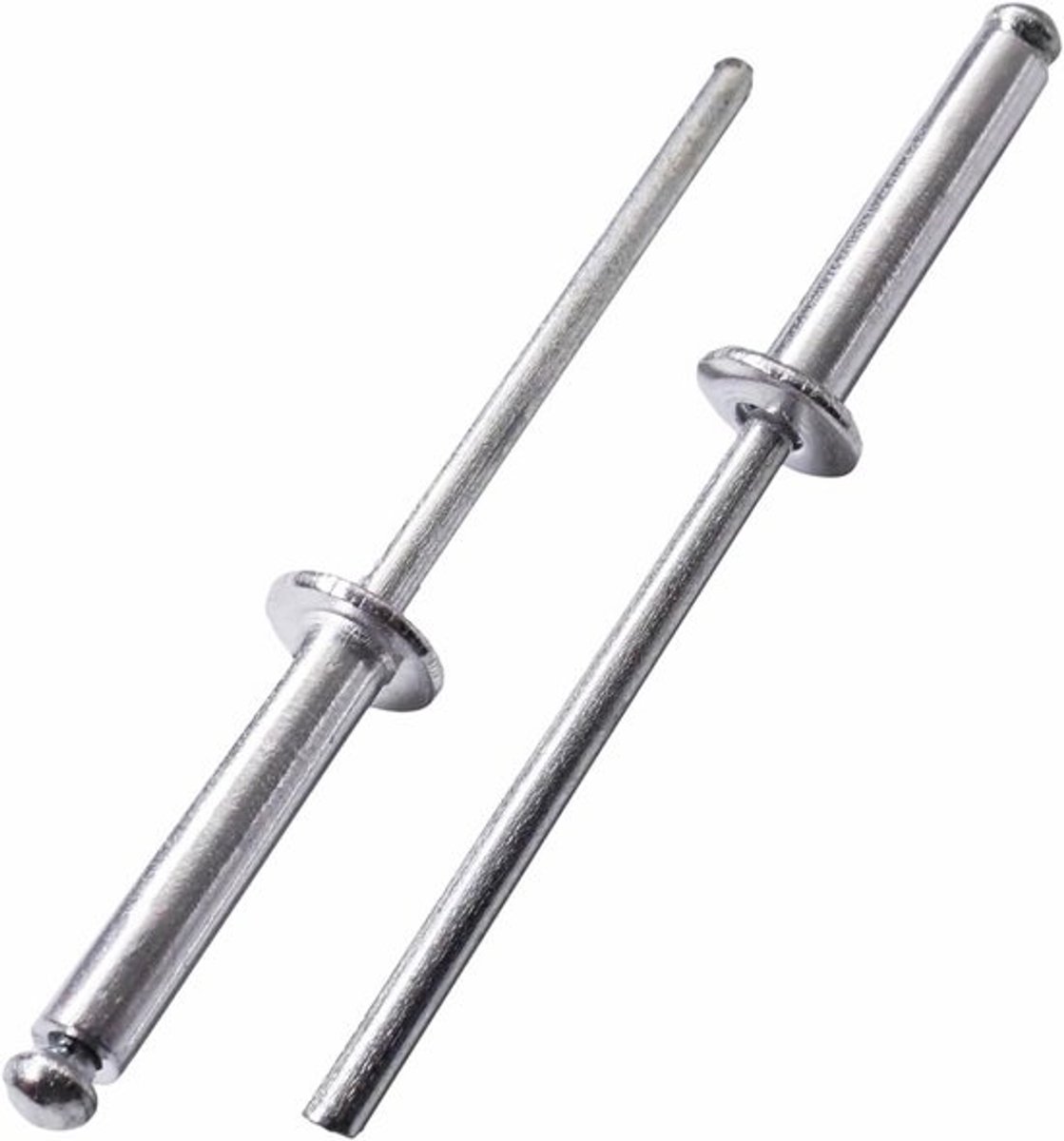 70x Aluminium Popnagels (4x20mm) - Sterke Klinknagels met Bolkop voor Universeel Gebruik