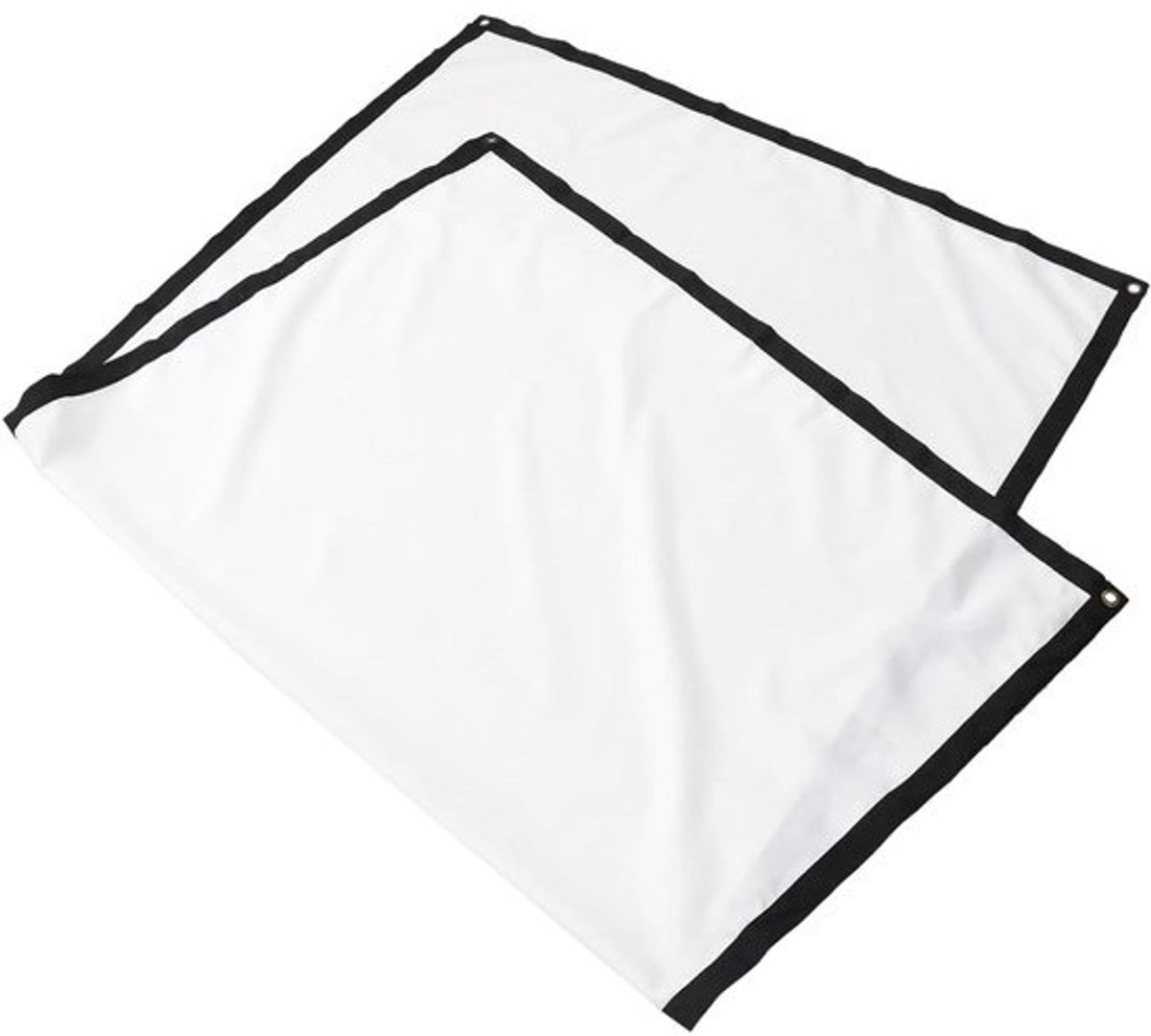 Projectiescherm - Beamerdoek - Thuisbioscoop Creëren - Draagbaar Lichtverspreiding - 60-100 inch - Wit