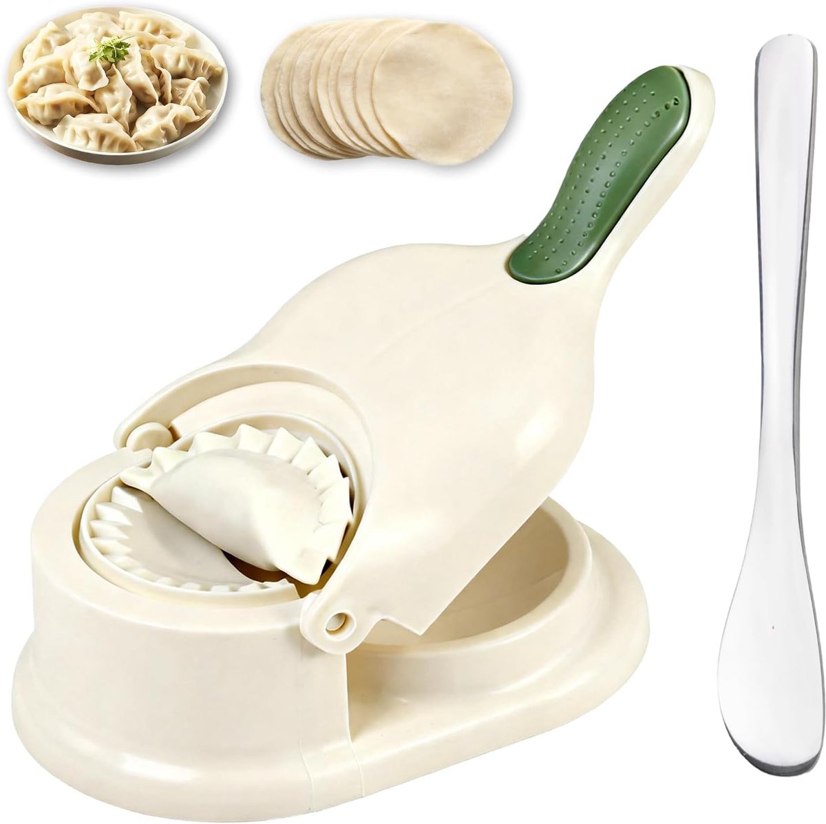 2-in-1 knoedelmachine, knoedelvorm, multifunctionele dumplingmaker voor keuken, restaurants en hotels, knoedels, ravioli