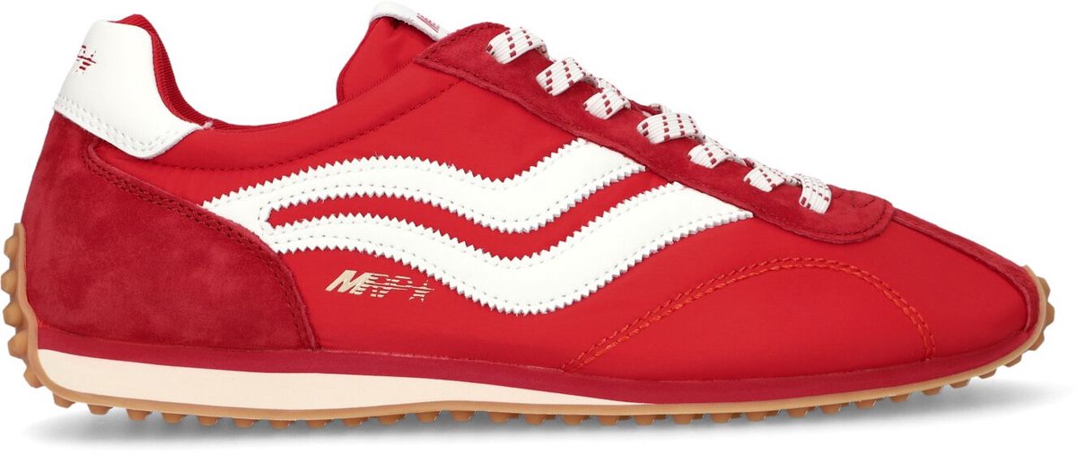 MRP Cartagena Sneakers - Textiel - Dames - Rood - Maat 38