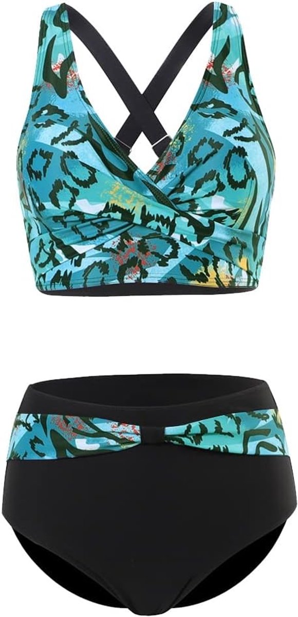 Due Pezzi Costume Da Bagno Curvy dames zwembroek