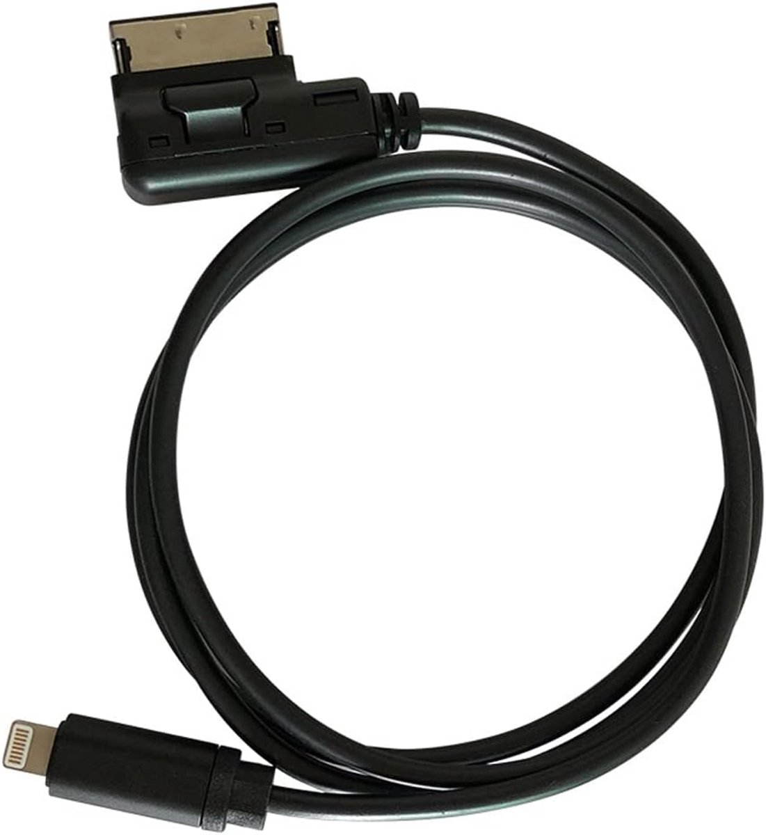 Auto-audio-oplaadadapterkabel, 2-in-1 telefoon naar AMI-MMI-Aux-kabel met verliesvrije geluidskwaliteit, universeel compatibel met Audi met AMI/MMI 3G & 3G+ systemen