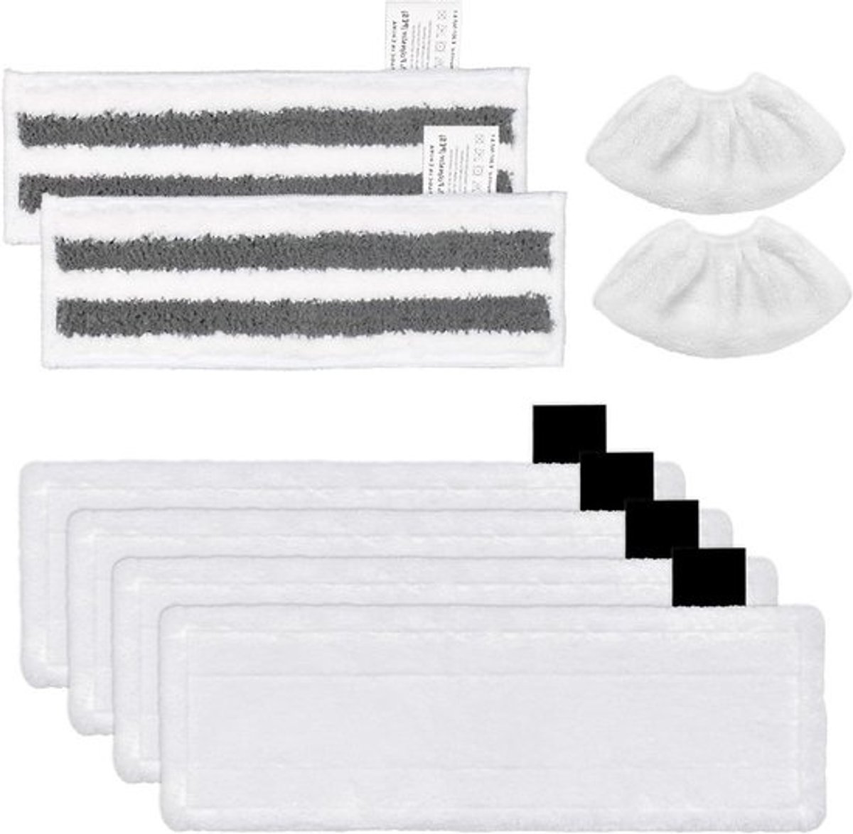 Microvezeldoeken Set - Doeken en Pads - Stoomreiniger Onderhoud - Speciaal voor Easyfix - 213 x 147 x 41 cm