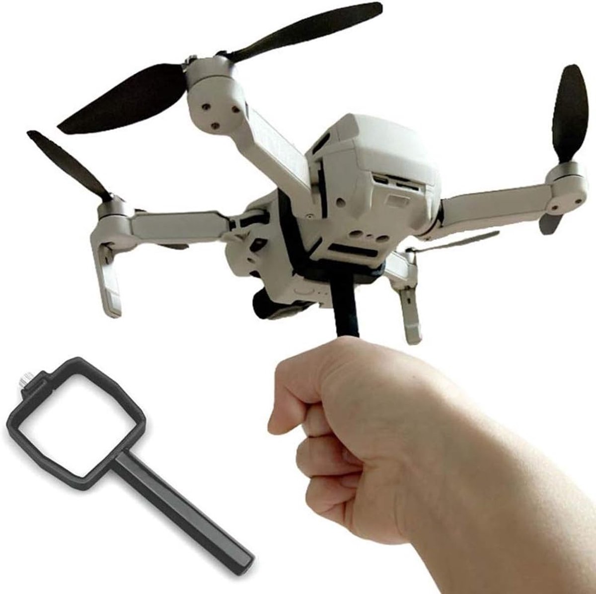 Release Handheld Stabilizer Houder voor Mavic Mini Drone, Grip One Take Handle Statief Houder Clip Mount Bracket