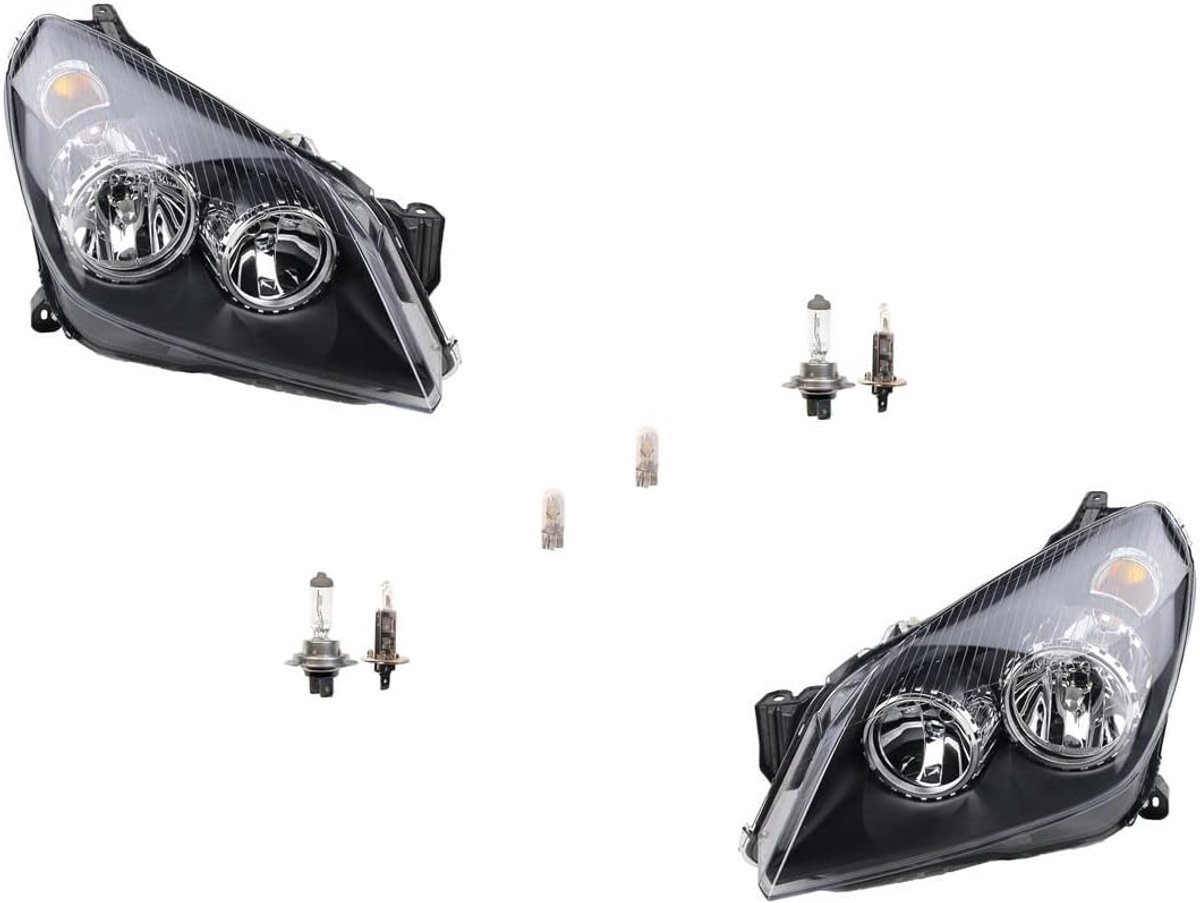 Koplampen Halogeen geschikt voor Opel Astra H 03/04- m. Leucht. Set Links Rechts