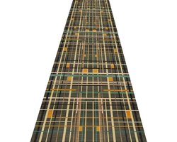 Lange loper tapijten voor hal gebied tapijten Corridor tapijt 3D Stereoscopisch ontwerp Mode Huishoudelijke Praktische tapijt, 2 kleuren, maat aanpassen