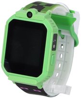 Accutime Kinderhorloge Minecraft II - Smartwatch Kind - Kinderhorloge met Spelletjes - Smartwatch Kinderen - Selfie Camera - Groen Zwart