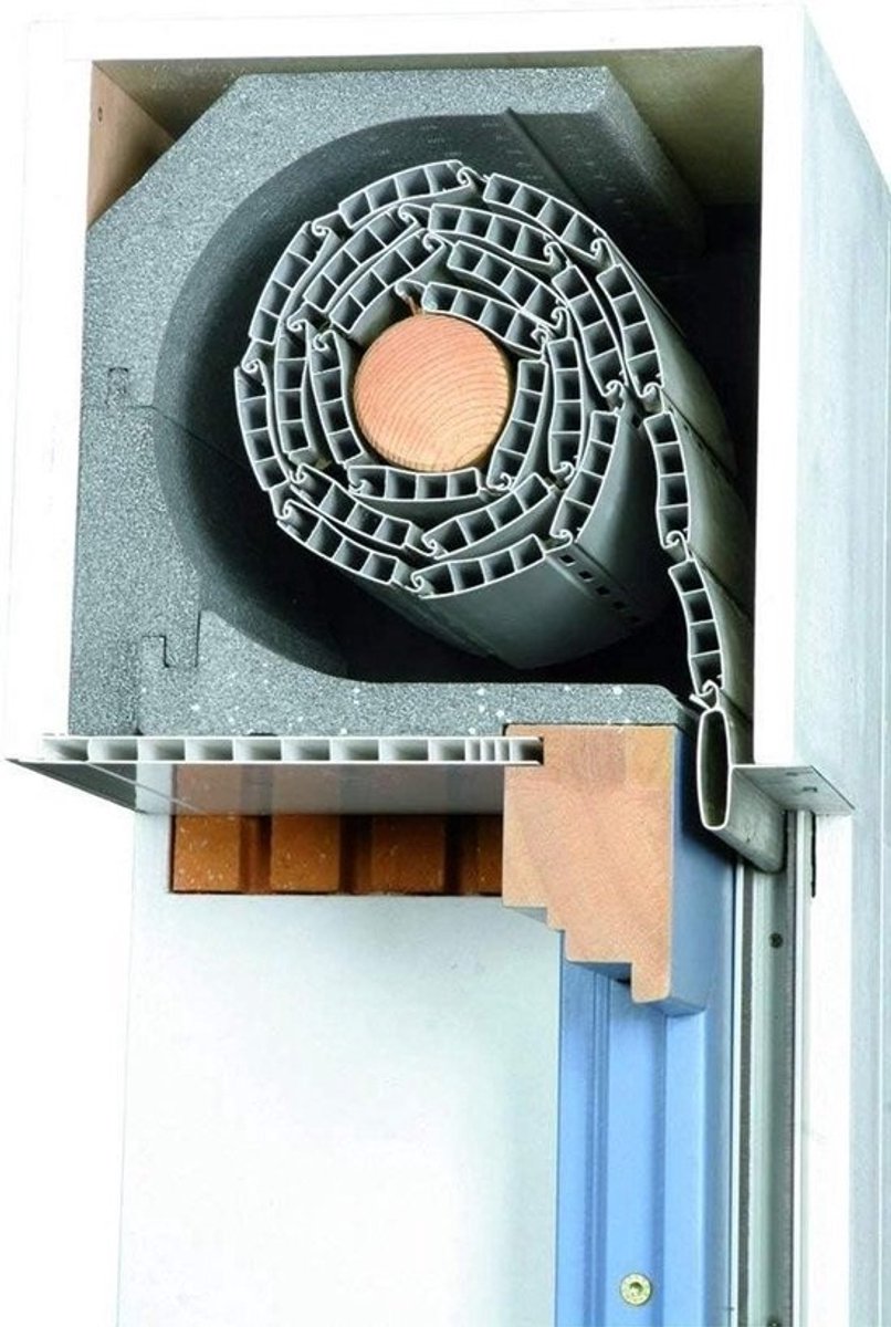 Rolluikkast Isolatie - Isolatie Set - Energie Besparen - Zelfklevend Systeem - 1000 mm - Zwart
