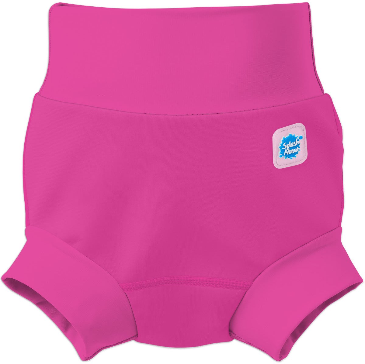 Splash About Happy Nappy – Herbruikbare Zwemluier – Neopreen – Lekvrije Pasvorm, Hot Pink, 2-3 jaar