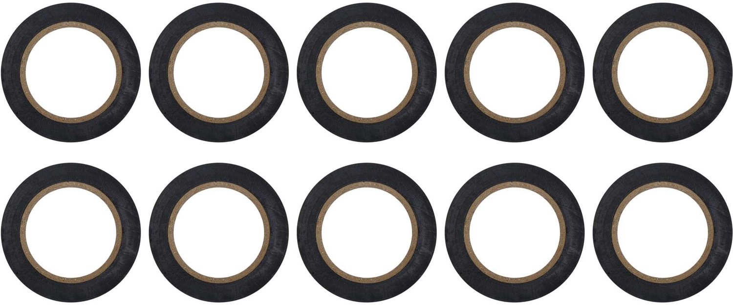 EMOS PVC-isolatietape 15 mm / 10 m, zwart, 10 stuks, F61512