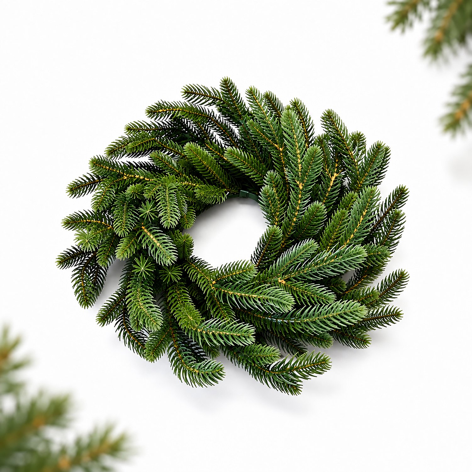 Adventskrans - 40 cm - groen – foto 6