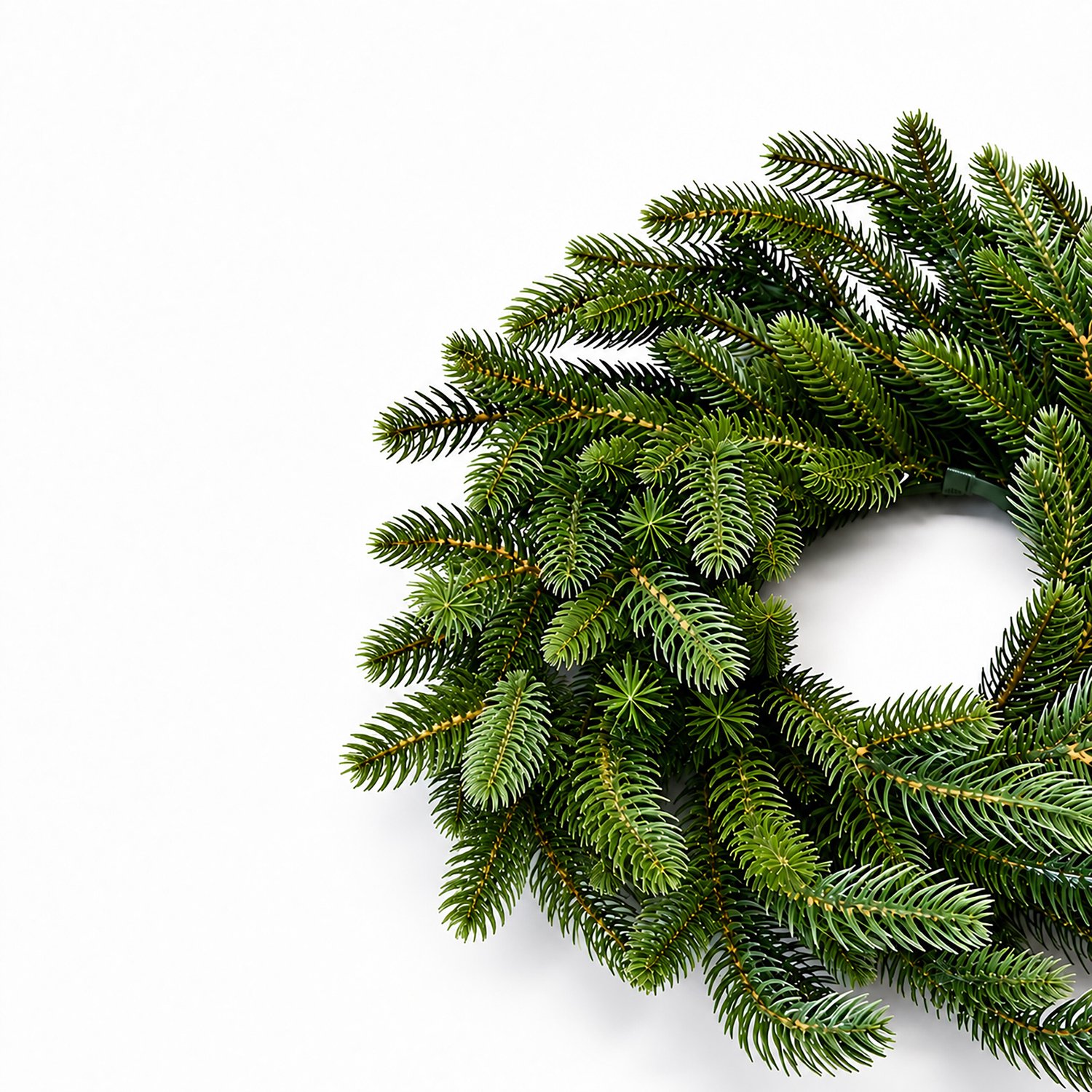Adventskrans - 40 cm - groen – foto 8