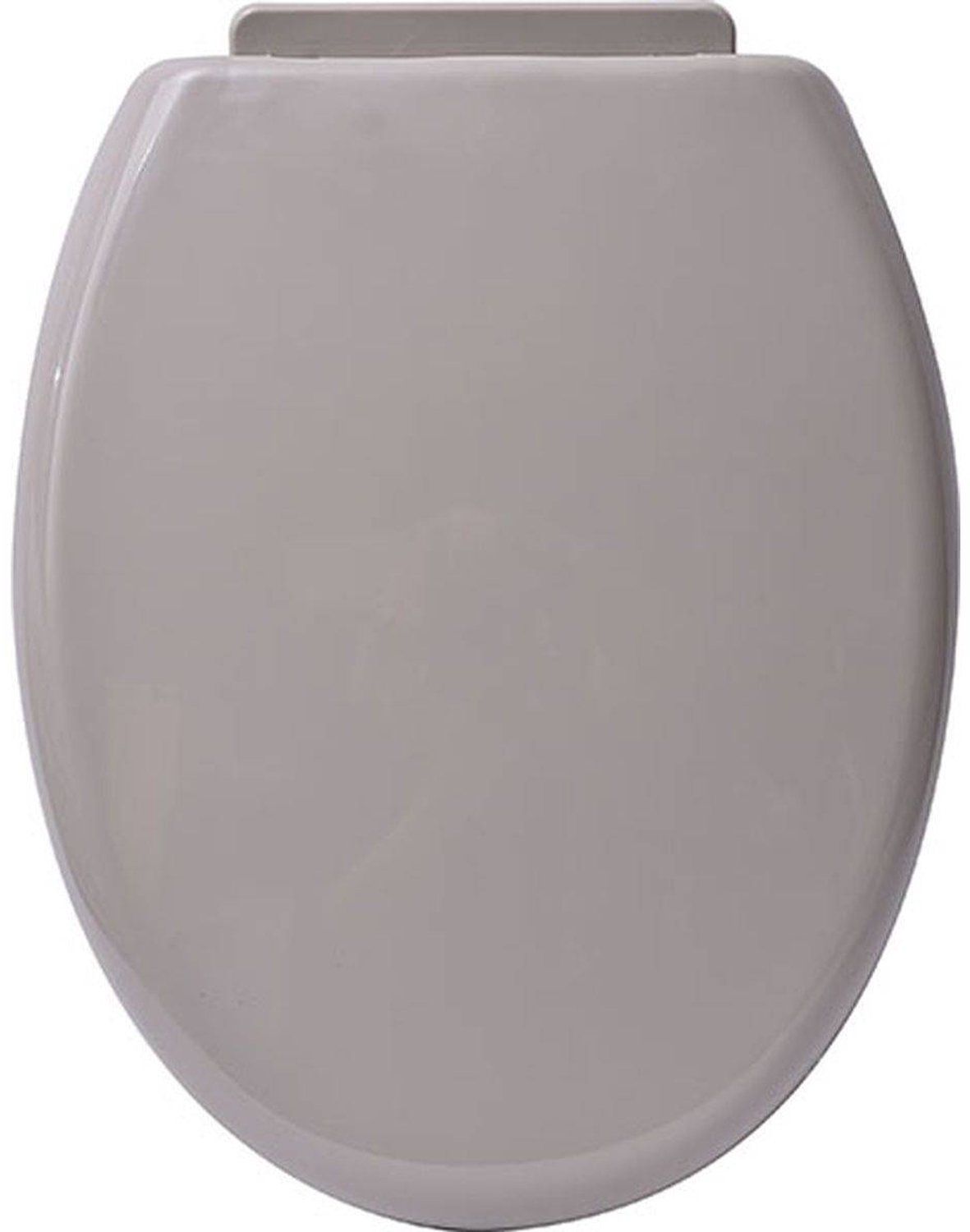 Abattant WC en plastique 18 pouces taupe