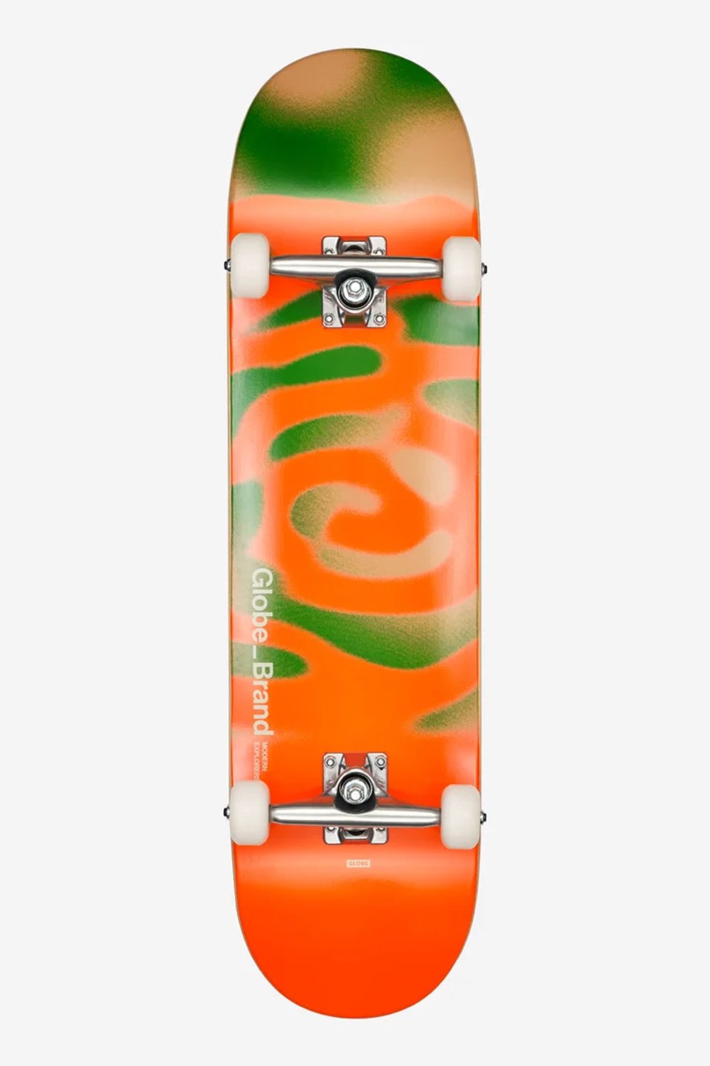 Globe G0 Pond 8.25 Complete Skateboard /Moss Oranje