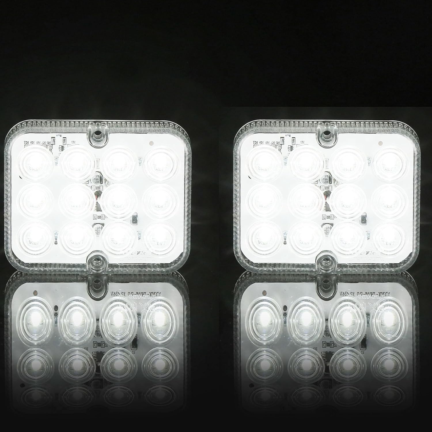 Achteruitrijlicht - T554 Achteruitrijlicht - 100 x 80 x 25 mm - Waterdicht Led - Voor Aanhangers en Vrachtwagens