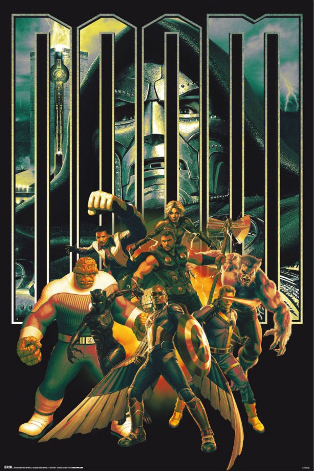 Grupo Erik Poster Marvel - Avengers - Doomsday 2 61x91,5cm Divers
