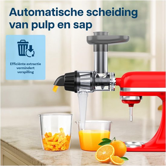Staafmixeraccessoire - 5 roestvrijstalen messen - Vaatwasserbestendig — afbeelding 4