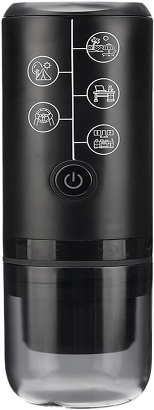 Draagbare Koffiemachine - 3-in-1 Draagbare Espressomachine For Gemalen Koffie En Capsules, Geschikt For Auto, Thuis En Op De Camping Handmatige Koffiezetapparaa