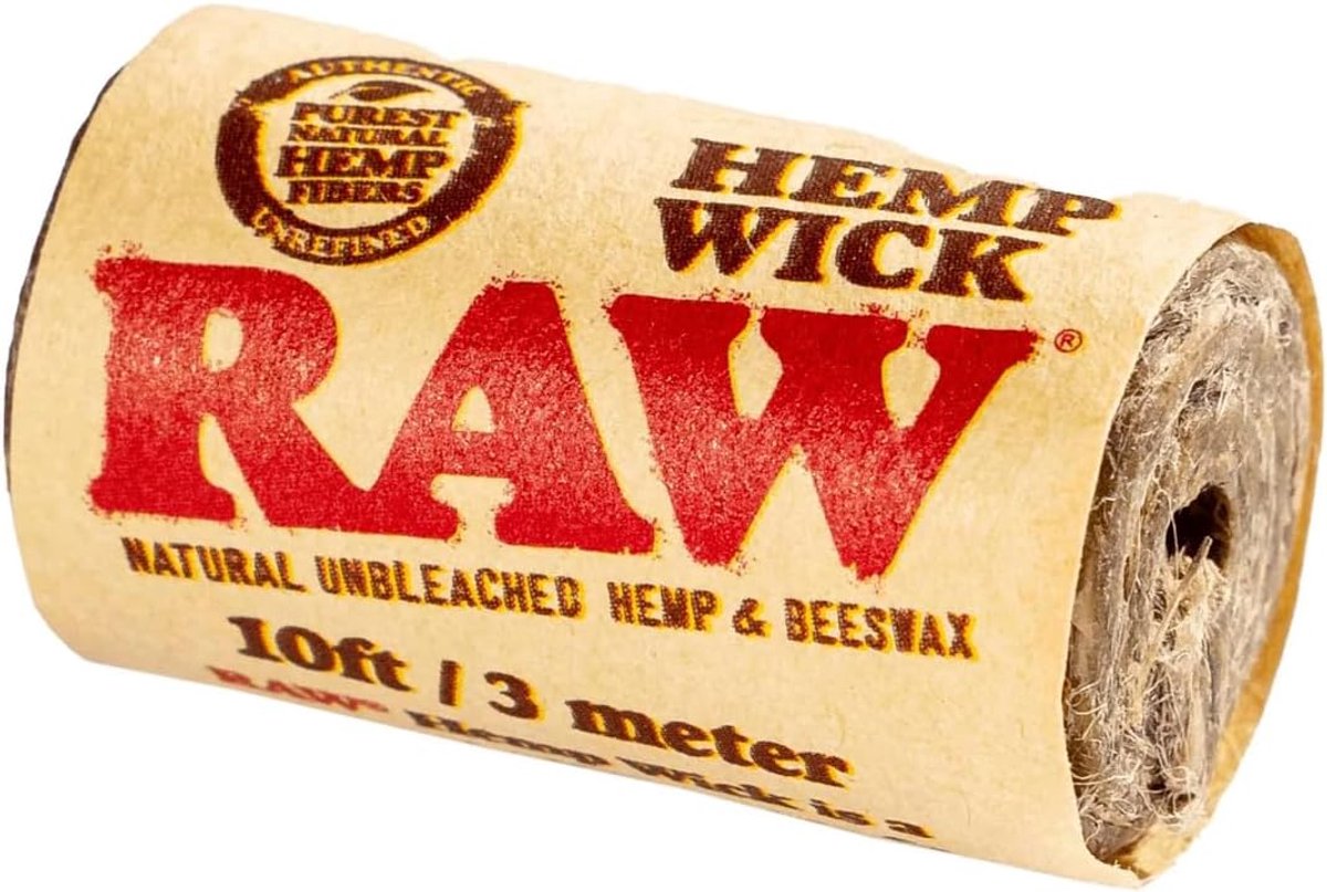 CHILLHOUSE RAW Hemp Wick, 3m - ShopVlot