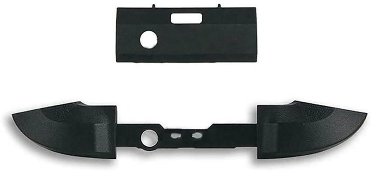 2x Controller Lb Rb Bumper Button Home Guide Surround Replacement Compatible with Xbox Series x Black - ShopVlot