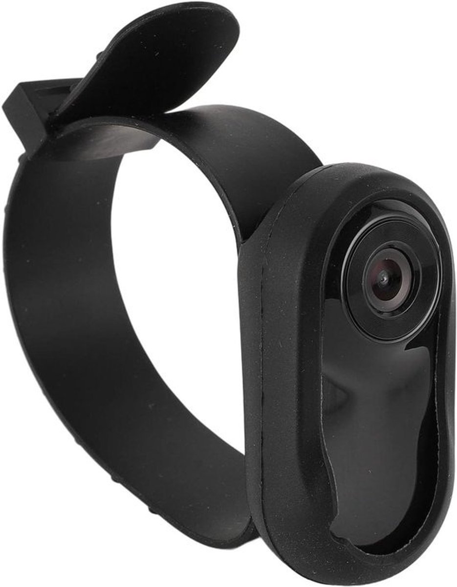 Halsbandcamera voor huisdieren - Draagbare camera - Voor het vastleggen van avonturen - 1080P-beeldstabilisatie - 128-225mm - Verstelbaar - Zwart