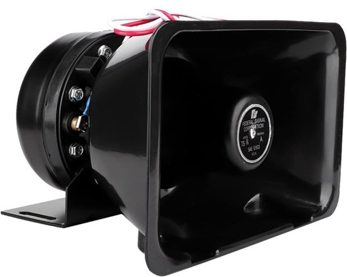 Krachtige 200W alarmsireneklok - 12V universeel - Voor voertuigen en alarmsystemen