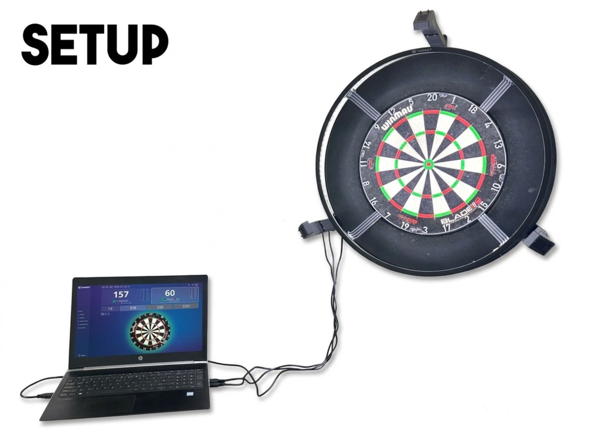 Autodarts Systeem Met Lichtring thumbnail 4