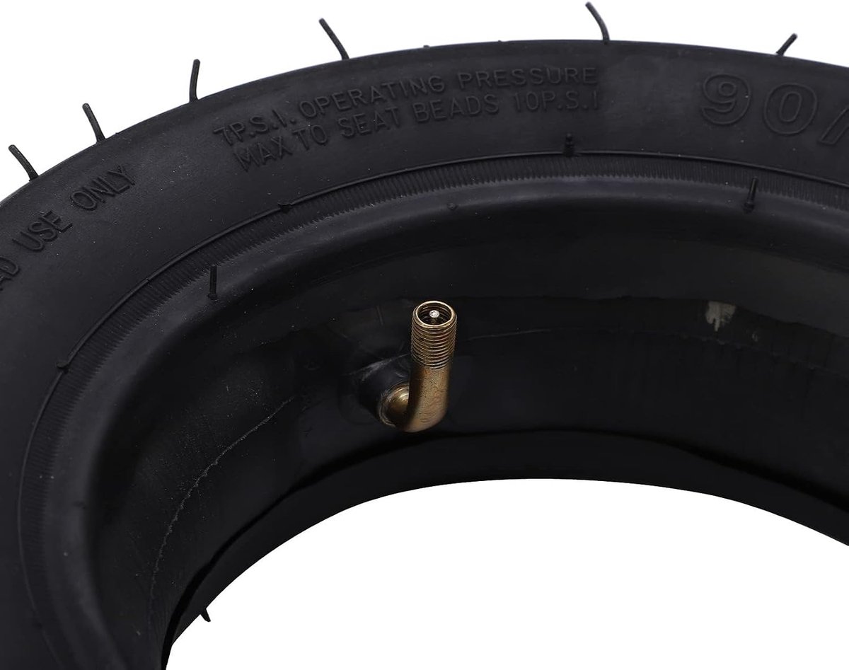 90/65-6.5 Banden- en Binnenbandset Verdikte Rubberen Binnenste Buitenbandvervanging voor 49cc Mini Pocket Crossmotor