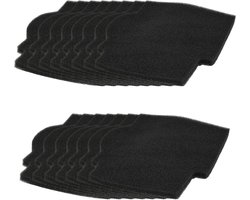 15 stuks ventilatorfilters voor Lunos Silvento type 2/FSI-R ventilatiesysteem, 191 x 166 mm stoffilter filterset G3 luchtfilter vervangingsfilter (nr. 039 721)