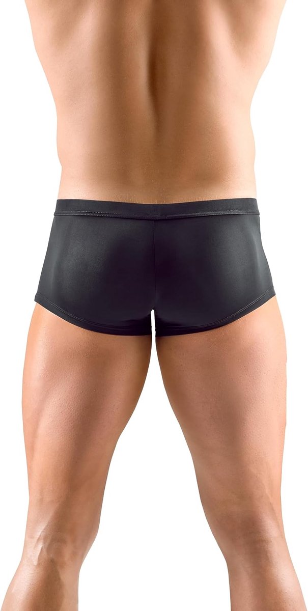 Broek met rits aan de voorkant voor heren Zwart S — afbeelding 4