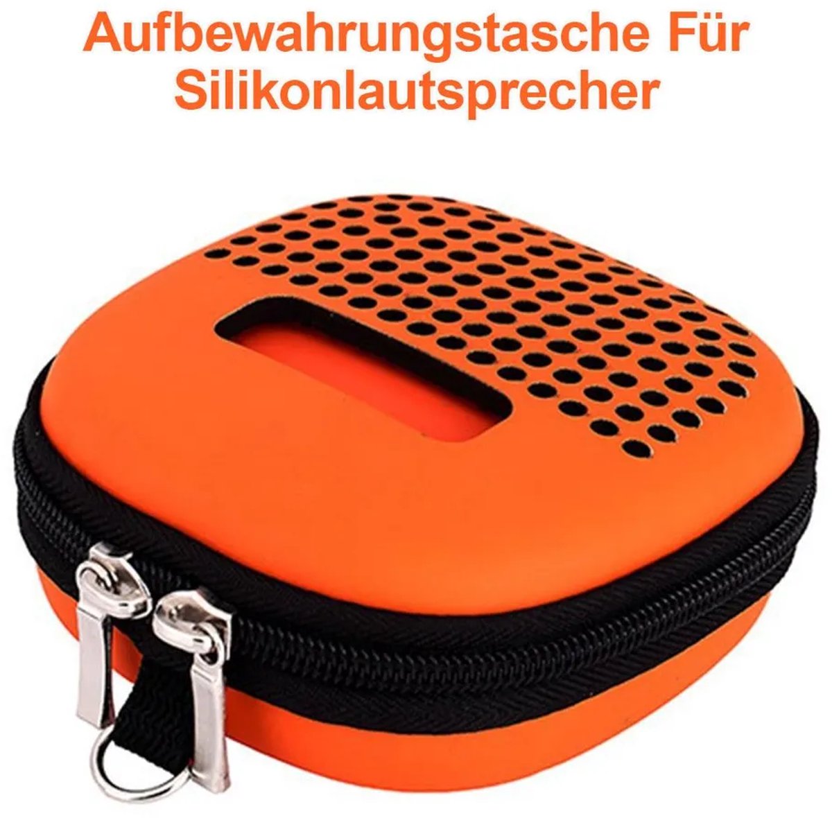 Beschermhoes Geschikt voor de Bose SoundLink Micro luidspreker, schokbestendige siliconen opbergtas, draagbaar en waterdicht.