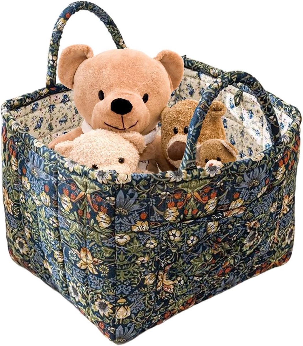 Opbergmand Boho Bloemenprint