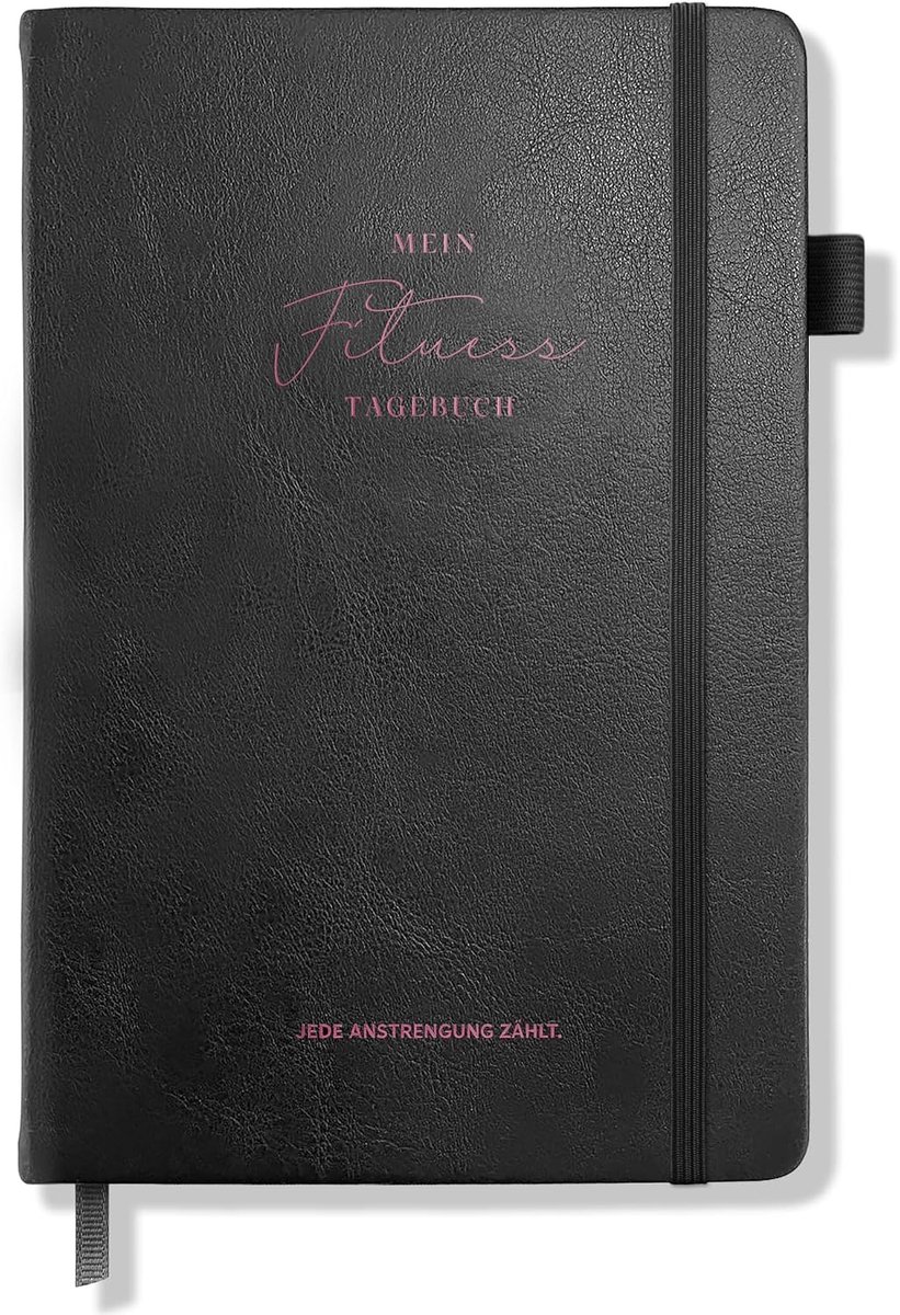 Dagboek roségoud - trainingsdagboek - stijlvol ontwerp - organiseer je gedachten - ShopVlot