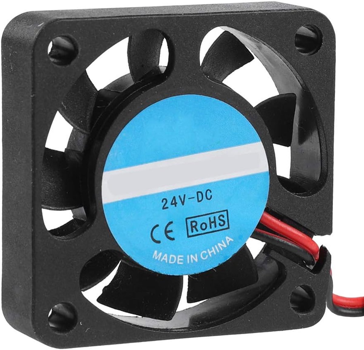 2Pcs 3D Printer Cooling Fan, 24V 4010 7000RPM Extruder Cooling Fan Large Wind Small Blower Fan Quiet Blow 3D Printer - ShopVlot