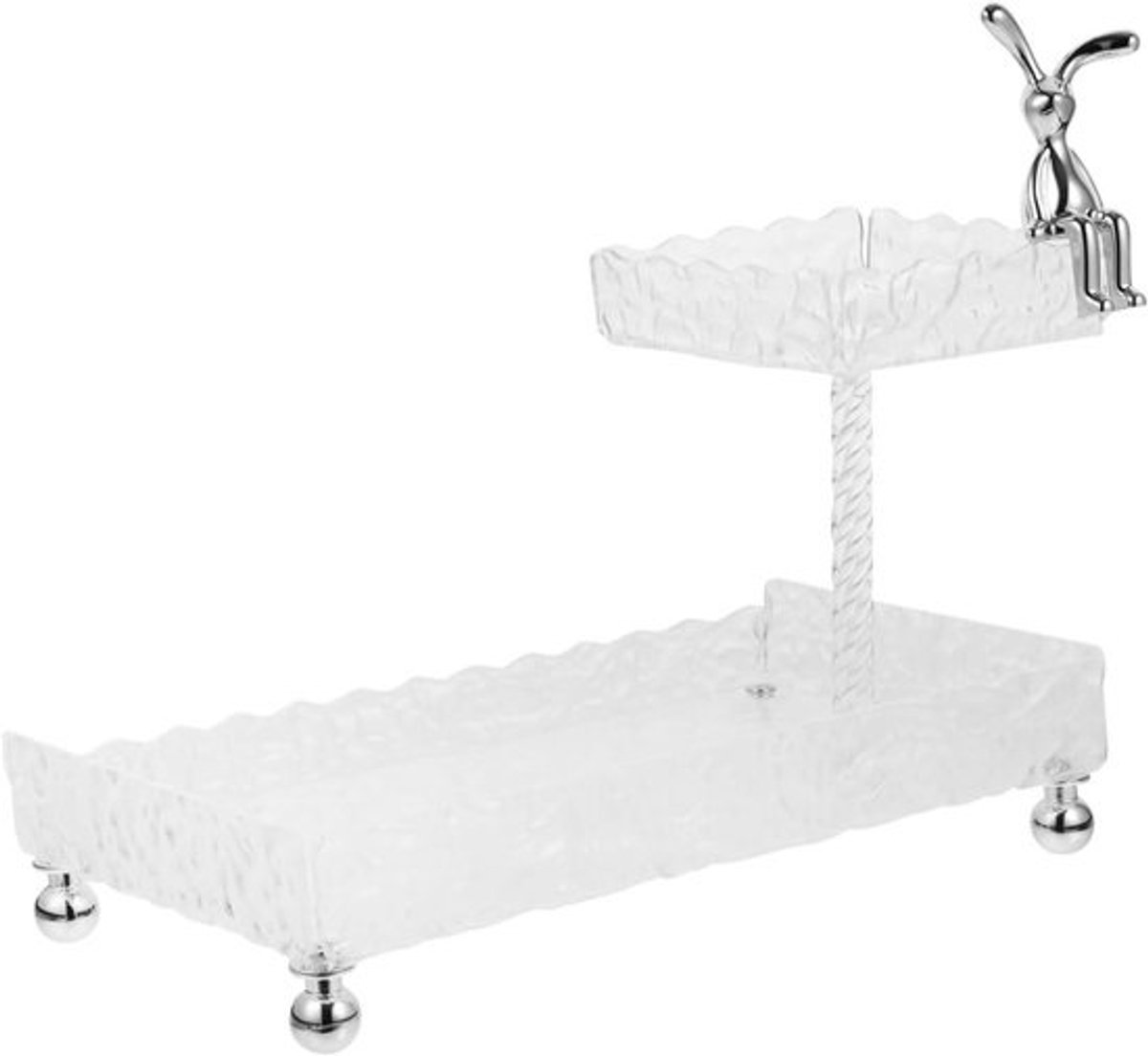 Cosmetica Houder - Make-up Organizer - Bureau Organiseren - Multifunctionele Opbergruimte - 26.5X18X15.5CM - Transparant