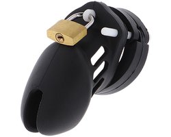 Hidden Desire Kuisheidskooien Siliconen - Chastity Cock Cage Silicone Small