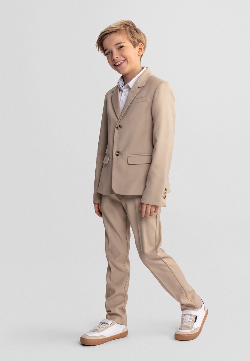 Minoti formele broek jongens met elastische tailleband - viscose