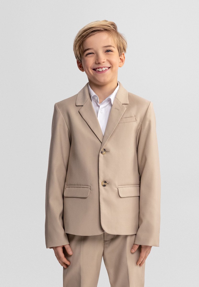 Minoti jongens blazer colbert - grijs
