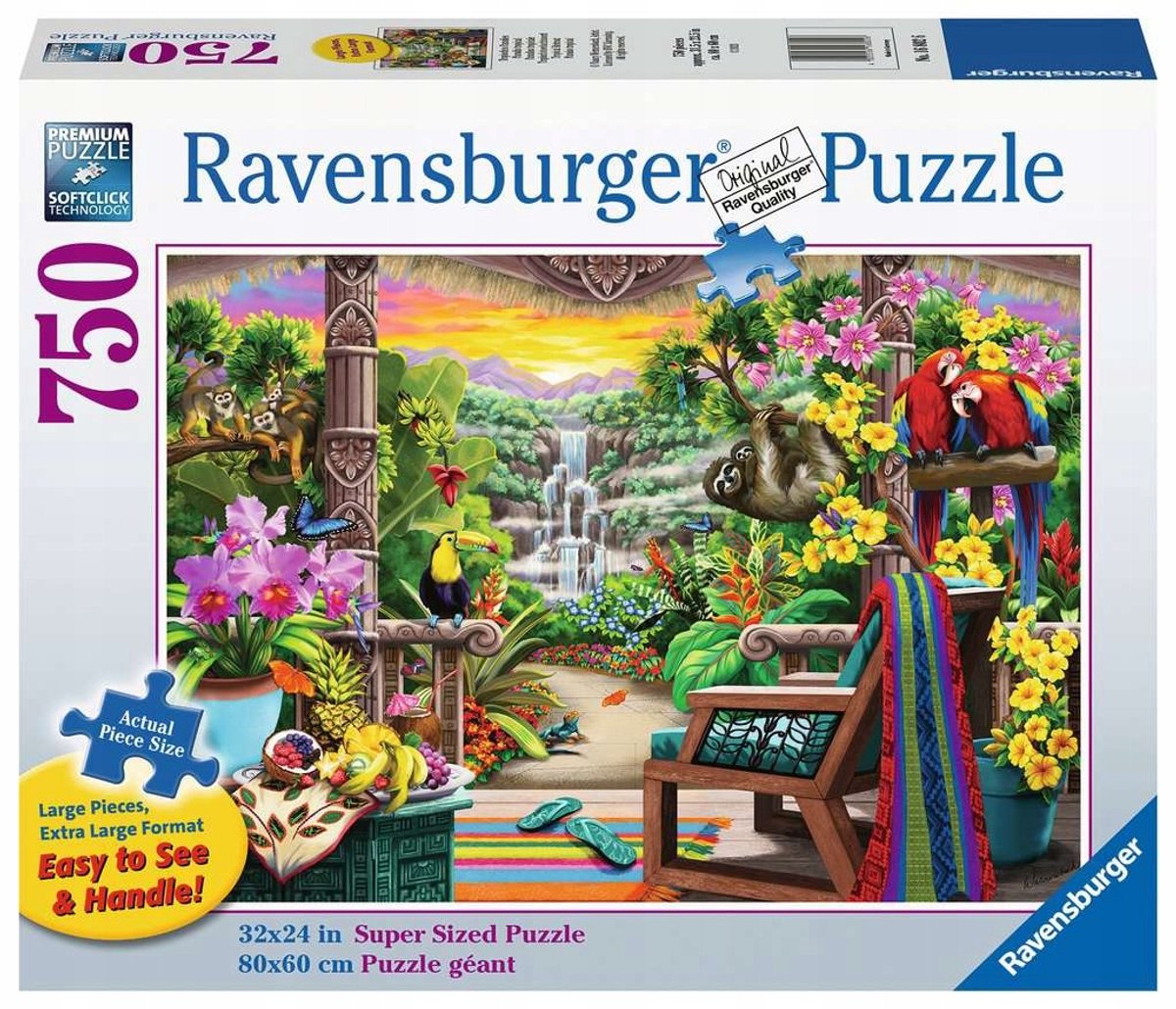Ravensburger Tropische Rustpunt Puzzel 750 stukjes