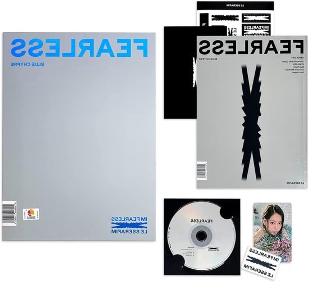Muziekalbum - CD Album - Verzamelen Muziek - Inclusief Diverse Items - 26 x 20 x 2 cm - Blauw